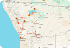 9 DAY  Tour MAP-modified