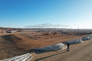 Construction of Daures green hydrogen village nears completion