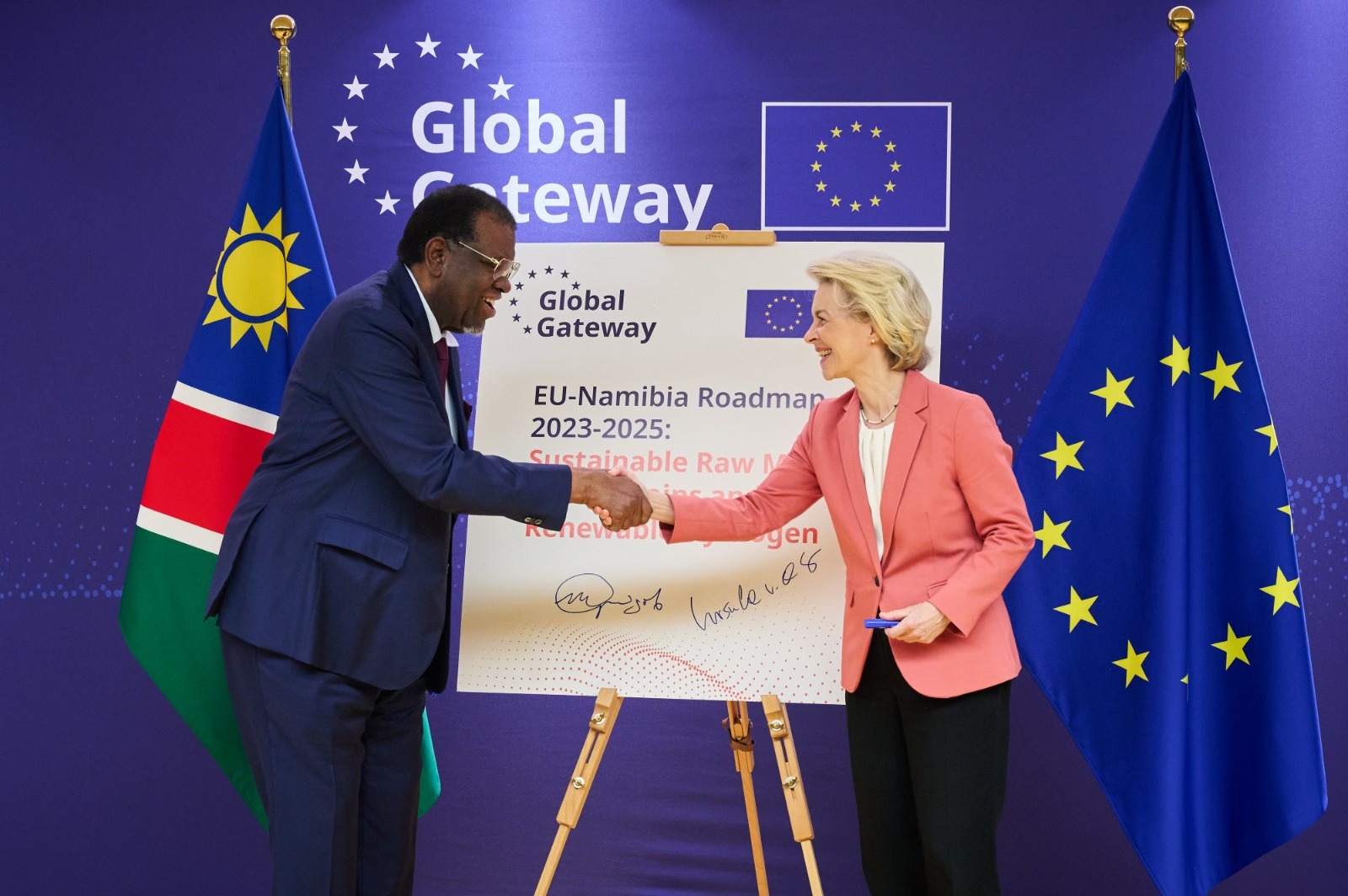 Namibia strengthens economic ties with EU